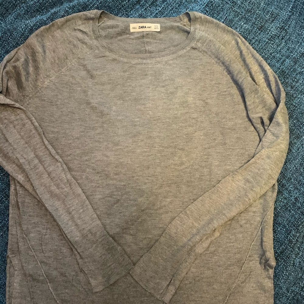 Zara Light gray sweater